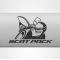 American Car Craft 2015-2023 Challenger - SCAT PACK Model Fuse Box Cover Plate with Etched Super Bee, Stainless Steel, Choose Color 153071