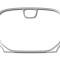 American Car Craft 2011-2013 Chrysler 300 - Navigation Center A/C Vent Trim Ring 2Pc, Polished Stainless Steel 331022