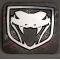 American Car Craft 2003-2010 Dodge Viper - VIPER Fangs Emblem 1Pc, Polished Stainless Steel 972038