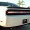 American Car Craft 2008-2014 Challenger 5.7L/SRT8 - Tail Light Insert Trim Plate, Brushed Stainless Steel 152006