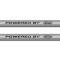 American Car Craft 2010-2014 Mustang - Outer Door Sills "Powered By Ford" Style 2Pc, Polished/Brushed Stainless Steel 271025