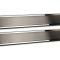 American Car Craft 2010-2014 Ford F150/Raptor - Outer Rear Door Sills 2Pc, Brushed/Polished Stainless Steel 771024