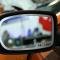 American Car Craft 2011-2013 Dodge Charger 5.7 - HEMI Side Mirror Trim 2Pc, Brushed Stainless Steel 332004