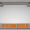 American Car Craft Custom HEMI License Plate Frame, Stainless Steel, Choose Vinyl or LED Color 152024