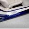American Car Craft 1997-2004 C5/Z06 Corvette - Outer Door Sills Etched C5 Logo & CORVETTE Lettering 2Pc, Brushed Stainless 031012