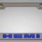 American Car Craft Custom HEMI License Plate Frame, Stainless Steel, Choose Vinyl or LED Color 152024