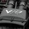 American Car Craft 2008-2010 Dodge Viper - Air Box Letters "V-10 8.4L", Polished Stainless Steel 973003