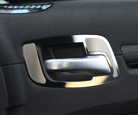 American Car Craft 2011-2018 Chrysler 300 - Front Door Handle Pull Set Polished/Brushed, Stainless Steel 331017