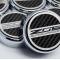 American Car Craft 2015-2019 C7 Z06 Corvette - 'Z06 SUPERCHARGED' Fluid Cap Covers Carbon Fiber (Automatic - 5 Piece) 053093
