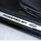 American Car Craft 2010-2014 Mustang - Outer Door Sills "Powered By Ford" Style 2Pc, Polished/Brushed Stainless Steel 271025