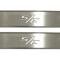 American Car Craft 2008-2014 Challenger - Door Badge Plate with Laser-cut S/E Lettering 2Pc, Brushed Stainless Steel 151009