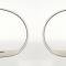 American Car Craft 2008-2023 Challenger - Side Mirror Trim "SRT" 2Pc, Brushed Stainless Steel 152033
