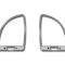American Car Craft 2011-2018 Chrysler 300 - A/C Vent Trim Outer Polished/Brushed, Stainles Steel 331019