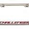 American Car Craft Custom License Plate Frame with CHALLENGER Lettering, Choose Vinyl or LED Color 152023