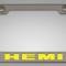 American Car Craft Custom HEMI License Plate Frame, Stainless Steel, Choose Vinyl or LED Color 152024