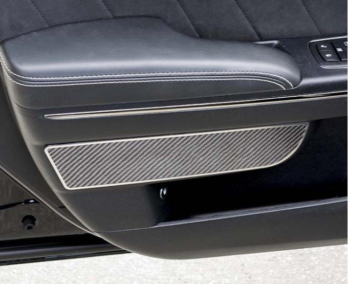 American Car Craft 2011-2018 Dodge Charger - Front Door Badges 2Pc, Carbon Fiber & Stainless Steel (Carbon Fiber) 331042