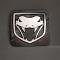 American Car Craft 2003-2010 Dodge Viper - VIPER Fangs Emblem 1Pc, Polished Stainless Steel 972038