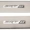American Car Craft 2008-2014 Challenger - Door Badge Plate with  SRT8 Lettering 2Pc, Brushed Stainless Steel 151008
