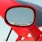 American Car Craft 2008-2023 Challenger - Side Mirror Trim "392 HEMI" 2Pc, Brushed Stainless Steel 152028