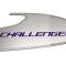 American Car Craft 2015-2023 Challenger - Door Badges with CHALLENGER Inlay 2Pc, Brushed Stainless, Choose Color 151059