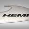 American Car Craft 2015-2023 Challenger - Door Badges with HEMI Inlay, Brushed Stainless Steel (Polished Stainless) 151052