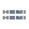 American Car Craft 2008-2023 Challenger 5.7L - 'HEMI' Lettering Kit for Engine Shroud 8Pc, Choose Finish 153009
