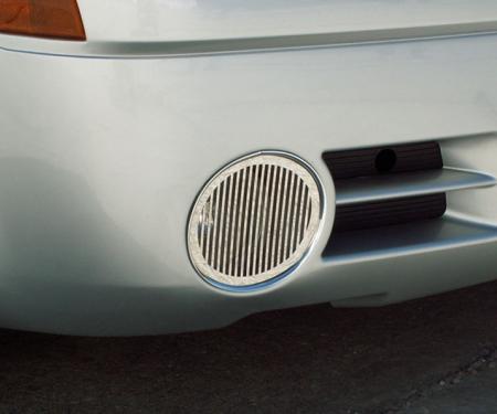 American Car Craft 2005-2010 Chrysler 300 - Fog Light Billet Style, Polished Stainless Steel 302001