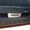 American Car Craft 2008-2014 Challenger - Door Badge Plate with HEMI Lettering 2Pc, Brushed Stainless Steel 151007