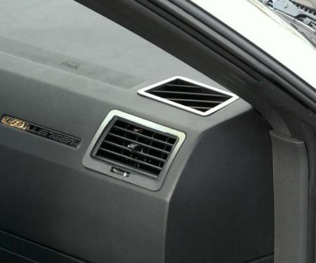 American Car Craft 2008-2014 Challenger - A/C Vent Trim 5Pc, Brushed Stainless Steel 151004