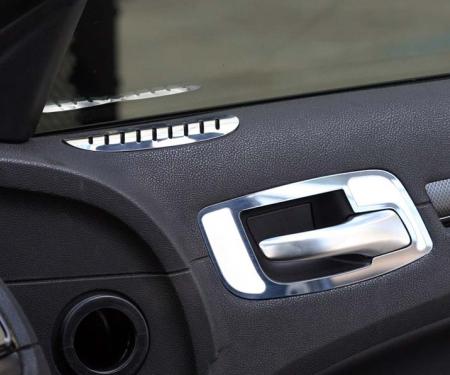 American Car Craft 2011-2013 Chrysler 300 - Door Defroster Vent Trim Plates 2Pc, Polished Stainless Steel 331016