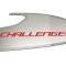 American Car Craft 2015-2023 Challenger - Door Badges with CHALLENGER Inlay 2Pc, Brushed Stainless, Choose Color 151059