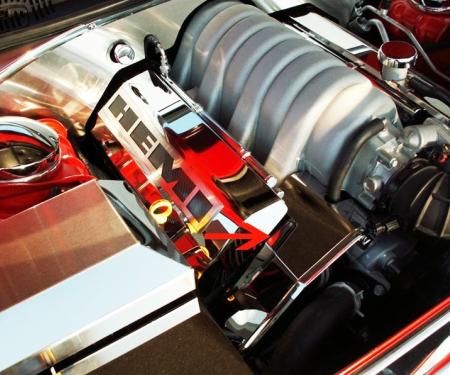 American Car Craft 2005-2010 Chrysler 300/Dodge Charger/Magnum SRT8 - Engine Harness Cover, Polished Stainless 303016