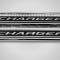 American Car Craft 2015-2024 Dodge Charger Carbon Fiber Polished Front Door Sills with "CHARGER " Brushed Lettering with Logo 2pc (No LEDs) 331103