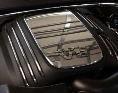 American Car Craft 2009-2023 Challenger 5.7L V8 Engine - '5.7L V8' Lettering Kit for Engine, Polished Stainless Steel Lettering Kit 153057