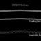 American Car Craft 2008-2010 Challenger - Grille Overlay Style Lower, Brushed Stainless Steel 152015