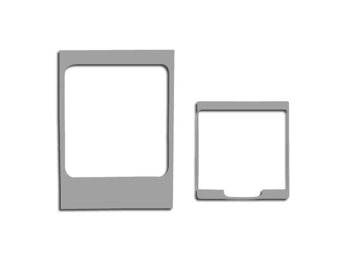 American Car Craft 2001-2005 PT Cruiser - Window Switch Trim Rings 2Pc, Polished Stainless Steel 711014