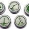 American Car Craft 2005-2009 Mustang - Fluid Cap Cover 5Pc Set, Automatic transmissions only (No color) 273040