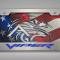 American Car Craft Dodge Viper Gen 5 Tag Frame VIPER Font Stryker Logo Polished Stainless Steel (Polished Finish) 972098
