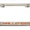 American Car Craft Custom License Plate Frame with CHALLENGER Lettering, Choose Vinyl or LED Color 152023