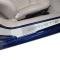 American Car Craft 1997-2004 C5/Z06 Corvette - Outer Door Sills Etched C5 Logo & CORVETTE Lettering 2Pc, Brushed Stainless 031012