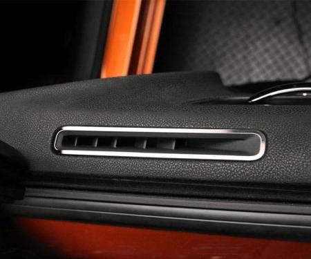 American Car Craft 2011-2013 Dodge Charger - A/C Vent Door Trim 2Pc, Polished Stainless Steel 331005