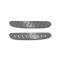 American Car Craft 2011-2013 Chrysler 300 - Door Defroster Vent Trim Plates 2Pc, Polished Stainless Steel 331016