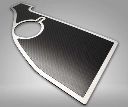 American Car Craft 2008-2023 Challenger - Trim Top Plate for Anti Lock Brake/Washer Fluid Cover (Carbon Fiber) 153076