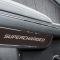 American Car Craft 2011-2018 Dodge Charger -'SUPERCHARGED' Carbon Fiber Front Door Badges, Carbon Fiber & Stainless Steel 331043