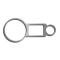 American Car Craft 2011-2013 Dodge Charger/Chrysler 300 - Headlight/Trunk Control Panel Trim Ring 1Pc, Stainless, Choose Finish 331014