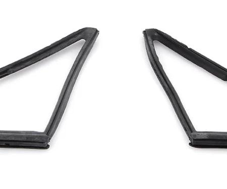 AMD Vent Window Weatherstrips, Pair, 68-70 Dodge Plymouth B-Body 2d Sedan or Hardtop X563-1468-2P