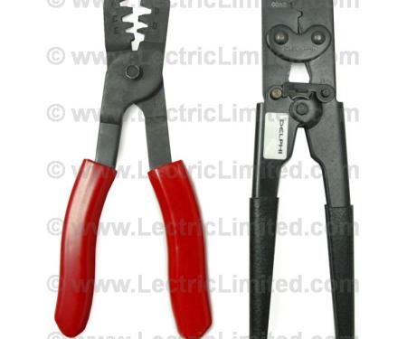 Lectric Limited 1947-1997 Dodge / Plymouth / Ford / Mercury / Chevrolet / GMC / Pontiac / Jeep / Volkswagen Classic Update Series Terminal Crimping Tool Set 93963818