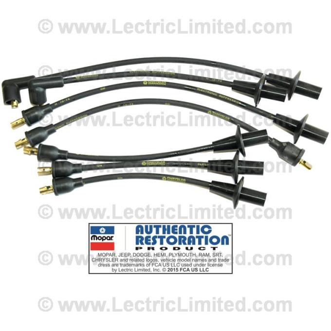 Lectric Limited 1972 Chrysler / Dodge / Plymouth Spark Plug Wire Set 6120-721