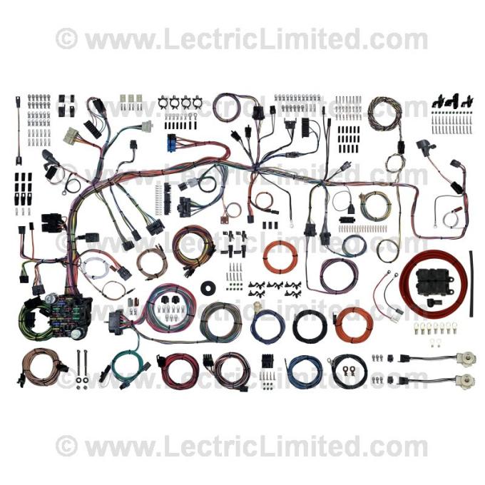 Lectric Limited 1987-1990 Jeep Classic Update Series Wiring Harness System 510742