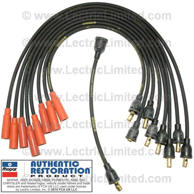 Lectric Limited 1972 Chrysler / Dodge / Plymouth Spark Plug Wire Set 6218-713